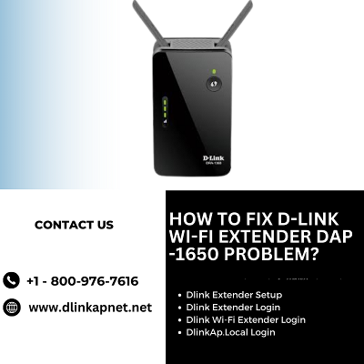 How To Fix D-Link Wi-Fi Extender DAP -1650 Problem?